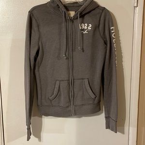 Hollister zip-up hoodie